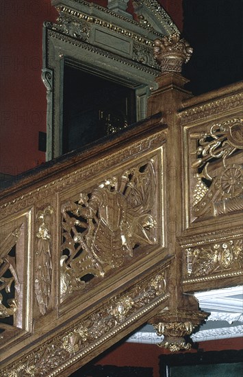 INTERIOR-DETALLE DE LA ESCALERA-BRONCE DORADO
NACION, COUNTRY SIGLO XVII/CASA SEÑORIAL
INGLATERRA
This image is not downloadable. Contact us for the high res.