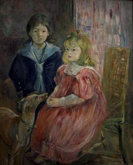 MORISOT BERTHE 1841/95
RETRATO DE DOS NIÑOS - S XIX
PARIS, MUSEO DE ORSAY
FRANCIA