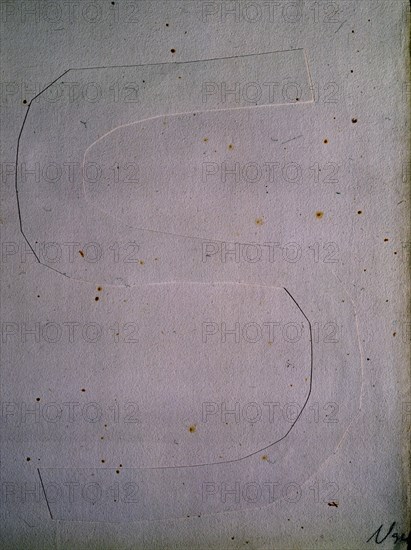 LETRA S- 1994- COLLAGE
MADRID, COLECCION FERNANDO BELLVER
MADRID