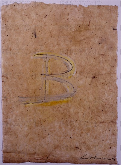 MUÑOZ LUCIO 1929/98
LETRA B- 1994- TECNICA MIXTA SOBRE PAPEL-INFORMALISMO
MADRID, COLECCION FERNANDO BELLVER
MADRID
This image is not downloadable. Contact us for the high res.