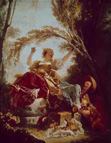 FRAGONARD JEAN-HONORE 1732-1806
EL COLUMPIO - 1750-52 - O/L - 120x94,5 - BARROCO/ROCOCO FRANCES
MADRID, MUSEO THYSSEN-BORNEMISA
MADRID