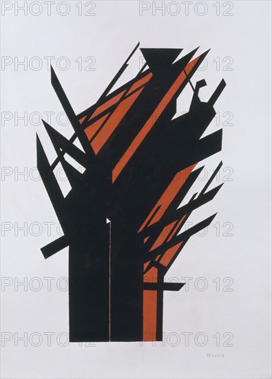 PALAZUELO PABLO 1916-
SYDUS XVI - 1997 -  GOUACHE/PAPEL R DE BAS A MANO
MADRID, GALERIA SOLEDAD LORENZO
MADRID