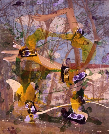GALINDO JORGE 1964/
LES FONDS DEL PAISAJE - 2000 - TECNICA MIXTA SOBRE LIENZO - 280x230
BOROX, COLECCION JORGE GALINDO
TOLEDO