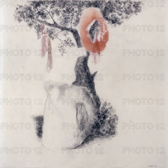 SICILIA JOSE MARIA 1954/
UN DESPERTAR SIN IMAGEN - DIBUJO - GRAFITO Y ACUARELA SOBRE PAPEL JAPONES - 2002 - 50x50
MADRID, GALERIA SOLEDAD LORENZO
MADRID