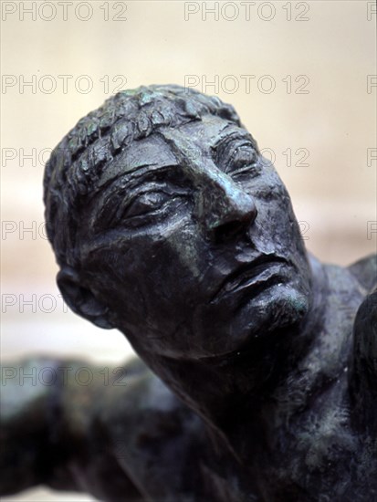 BOURDELLE ANTOINE 1861/1929
DET- CABEZA DE HERACLES ARQUERO CAZANDO LAS AVES DEL LAGO ESTINFALO-1909
NUEVA ORLEANS-LUISIANA, MUSEO DE ARTE
EEUU
This image is not downloadable. Contact us for the high res.