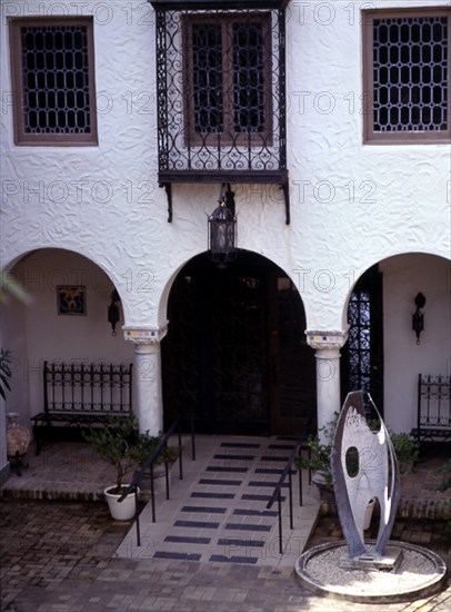 PATIO DEL MUSEO- ANTIGUA MANSION DE ESTILO COLONIAL DE MARION KOOGLER MC NAY
SAN ANTONIO-TEXAS, MUSEO MC NAY ART INSTITUTE
EEUU