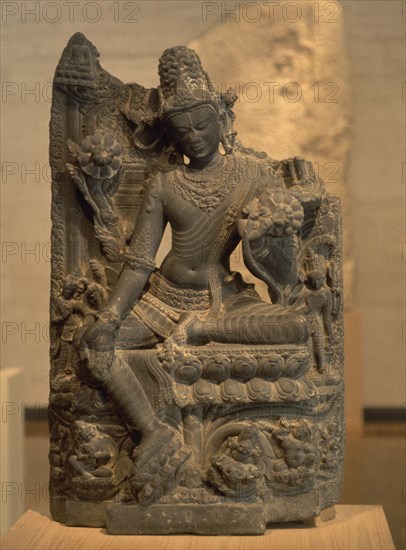 BODISATUA KHASARPANA LOKESVARA-BUDA DE LA COMPASION-INDIA-BENGALA-PERIODO PALA S XI-XII-BUDISTA
FORT WORTH-TEXAS, MUSEO KIMBELL
EEUU