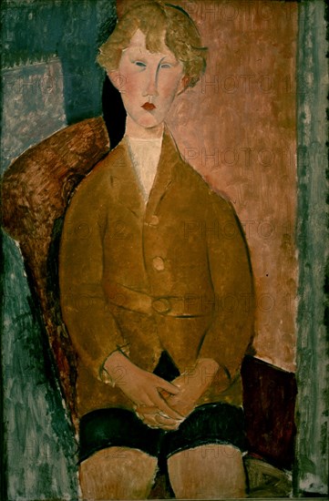 MODIGLIANI AMEDEO 1884/1920
RETRATO DE MUCHACHO SENTADO
TEXAS, MUSEO DE ARTE
EEUU

This image is not downloadable. Contact us for the high res.