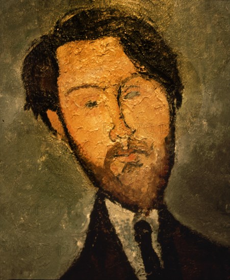 Modigliani, Léopold Zborowski (detail)