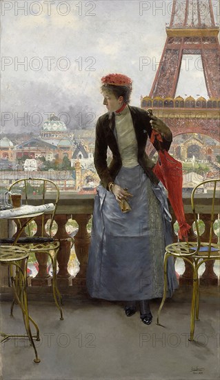 Aranda, Femme à l'Exposition Universelle de Paris