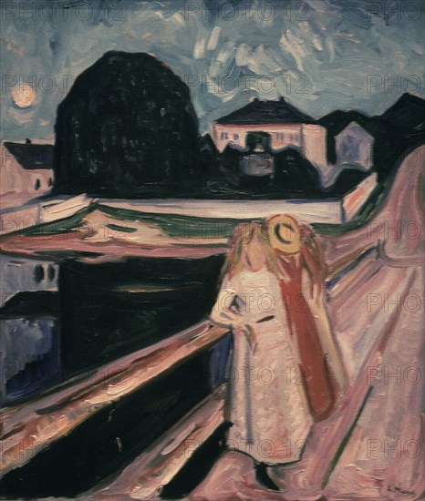 MUNCH EDUARD 1863-1944
MUCHACHAS EN UN PUENTE -1904 - EXPRESIONISMO
FORT WORTH-TEXAS, MUSEO KIMBELL
EEUU