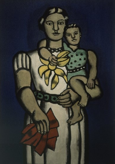 LEGER FERNAND 1881/1955
MUJER CON SU HIJO EN BRAZOS 1951- CUBISMO FRANCES
HOUSTON-TEXAS, MENIL COLECCION
EEUU

This image is not downloadable. Contact us for the high res.