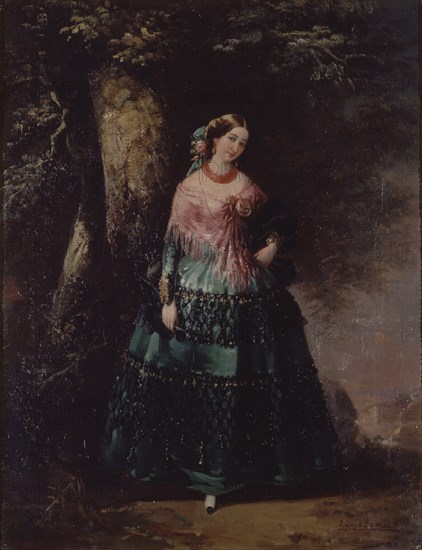 RODRIGUEZ DE GUZMAN M 1818/67
LA EMPERATRIZ EUGENIA DE MONTIJO- OLEO/LIENZO- 52x40 - PINTURA ROMANTICA S XIX-ESCUELA SEVILLANA
MADRID, COLECCION DUQUES DE ALBA
MADRID
This image is not downloadable. Contact us for the high res.