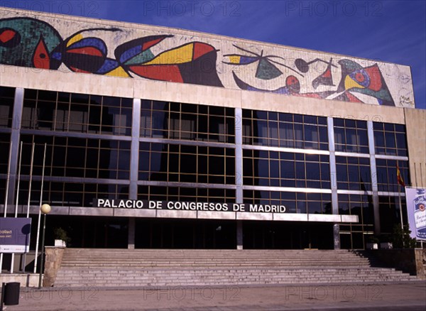 MURAL CERAMICO REALIZADO EN 1980
MADRID, PALACIO DE CONGRESOS
MADRID