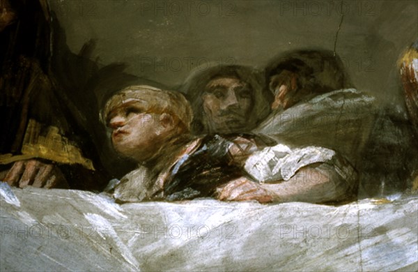 Goya, Le Miracle de Saint Antoine de Padoue (détail)