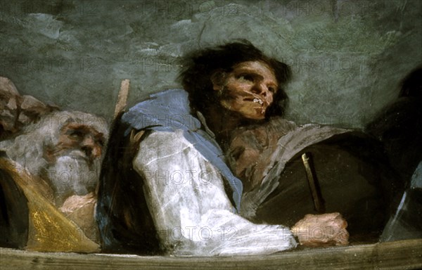 Goya, Le Miracle de Saint Antoine de Padoue (détail)