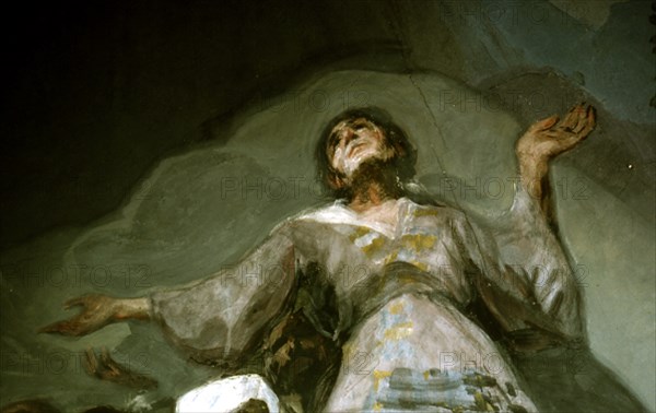 Goya, Le Miracle de Saint Antoine de Padoue (détail)