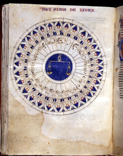 ALFONSO X EL SABIO 1221/84
LIBRA - LAPIDARIO DEL DIARIO DE MARIA - 1253 - MANUSCRITO HI 15
SAN LORENZO DEL ESCORIAL, MONASTERIO-BIBLIOTECA
MADRID