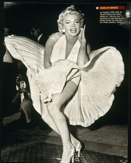 R-MARILYN MONROE - (1926-1962) - ACTRIZ ESTADOUNIDENSE