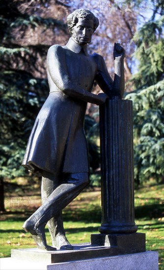 ESCULTURA CONMEMORATIVA AL GRAN POETA RUSO ALEXANDER PUSHKIN (1799/1837)
MADRID, PARQUE FUENTE DEL BERRO
MADRID
This image is not downloadable. Contact us for the high res.