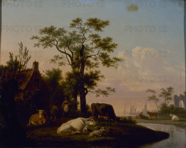 GERAT E
(PAISAJE CON VACAS) - ESCUELA HOLANDESA - S XVII
MADRID, COLECCION MANUEL MUÑOZ
MADRID
This image is not downloadable. Contact us for the high res.