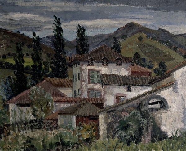 GAL MENCHU 1933
(PAISAJE RURAL) - S XX
MADRID, COLECCION MANUEL MUÑOZ
MADRID