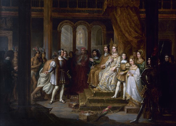 ESCUELA ESPAÑOLA
COLON ANTE LOS REYES CATOLICOS - S XIX - PINTURA HISTORICISTA
MADRID, COLECCION MANUEL MUÑOZ
MADRID
This image is not downloadable. Contact us for the high res.