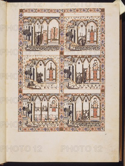 ALFONSO X EL SABIO 1221/84
CANTIGA STA MARIA Nº226-F15R-MONASTERIO INGLES SE HUNDE EN LA TIERRA Y EMERGE UN AÑO DESPUES
FLORENCIA, BIBLIOTECA NACIONAL
ITALIA