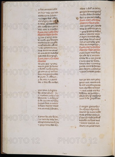 ALFONSO X EL SABIO 1221/84
MS B.R.20- CANTIGA STA MARIA Nº318-F 62V-TEXTO-ESTROFA EN VERSO GALAICO PORTUGUES- S XIII
FLORENCIA, BIBLIOTECA NACIONAL
ITALIA