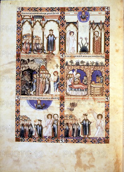ALFONSO X EL SABIO 1221/84
CANTIGA STA MARIA Nº210-F120V-CANTIGA DE LOOR O ALABANZA A LA VIRGEN Y SUS VIRTUDES-S XIII
FLORENCIA, BIBLIOTECA NACIONAL
ITALIA