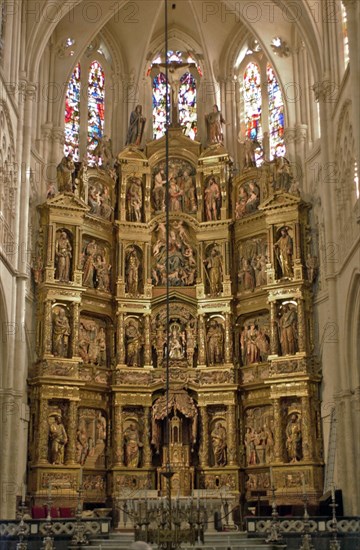 HAYA HERMANOS DE LA
D- RETABLO DE LA NAVE MAYOR - 1562-80 - DORADO Y ESTOFADO EN 1593 - RENACIMIENTO ESPAÑOL
BURGOS, CATEDRAL-INTERIOR
BURGOS
This image is not downloadable. Contact us for the high res.