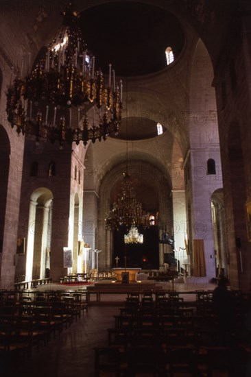 Indoor view of the Saint Front Cathedral