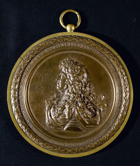 Médaille représentant Louis XIV