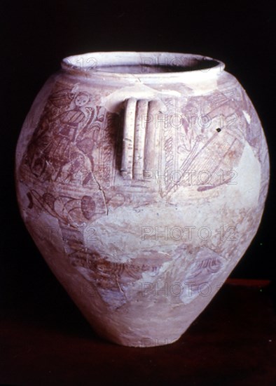 GRAN VASO DECORADO PROCEDENTE DE LA ALCUDIA DE ELCHE (ALICANTE) - S I AC - CERAMICA IBERICA
ELCHE, MUSEO DE LA ALCUDIA
ALICANTE