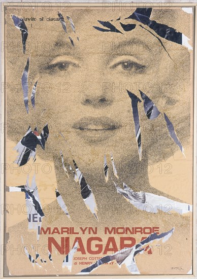 ROTELLA MIMMO 1918/
MARILYN LANGUIDA 1 - 1998 - 100x70 - DECOLLAGE
MADRID, COLECCION IGNACIO MUÑOZ
MADRID