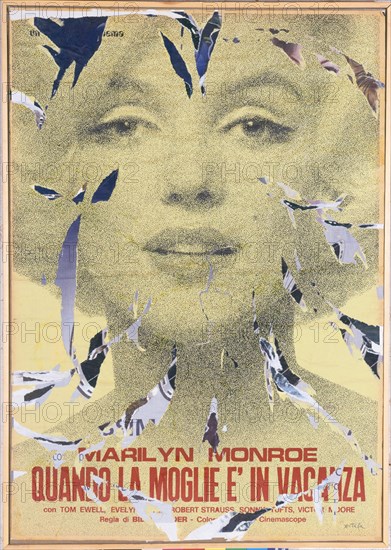 ROTELLA MIMMO 1918/
MARILYN LANGUIDA 2 - 1998 - 100x70 - DECOLLAGE
MADRID, COLECCION IGNACIO MUÑOZ
MADRID
This image is not downloadable. Contact us for the high res.