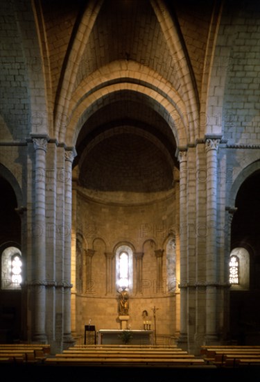 Choeur roman de l'église San Esteban