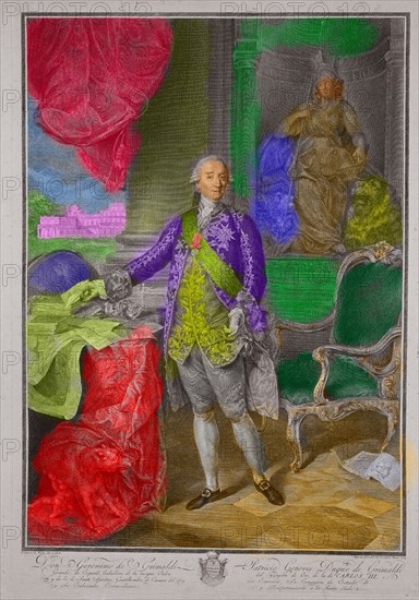 RETRATO DE JERONIMO GRIMALDI-1720/86-MINISTRO DE CARLOS III
MADRID, BIBLIOTECA NACIONAL
MADRID
