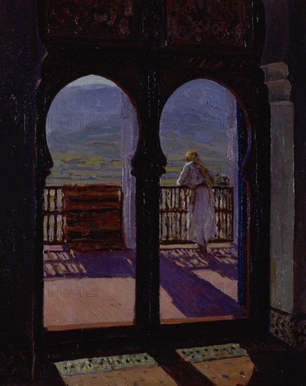 Bertuchi Nieto, The terrace