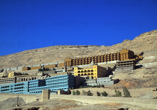 Monastery of the Holy Virgin at Dirunka, near Assiut, Middle Egypt