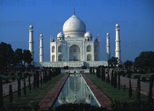 The Taj Mahal at Agra, India