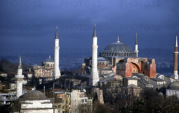 Basilique Sainte Sophie à Istanbul, Turquie