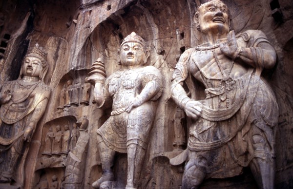 Grottes bouddhiques de Longmen, à Luoyang, Chine