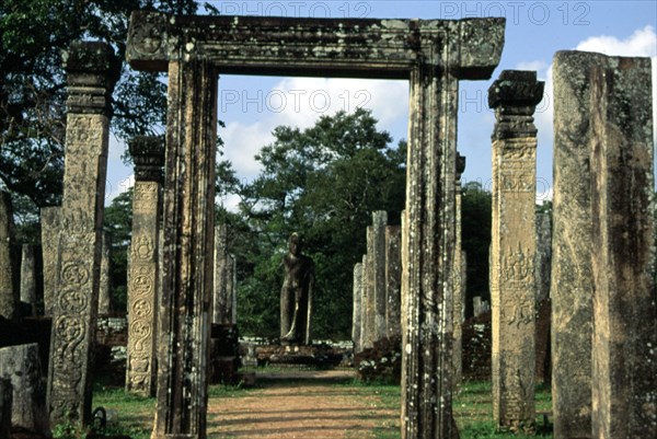 Polonnaruwa, 'Atadage', Tooth Temple, Sri Lanka