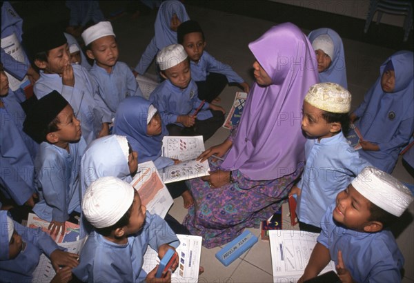 Ecole religieuse islamique à Selangor, en Malaysie