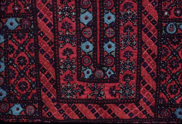 Broderie du Baluchistan, Perse (région du Seistan)