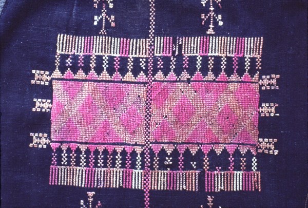 Palestinian costume, Detail of dress