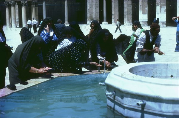 Grande mosquée des Omeyades à Damas