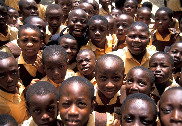 Christian primary schoolchildren Accra Ghana