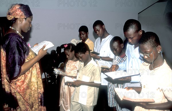 Sunday bible class Accra Ghana